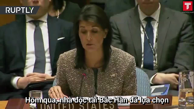 Những phát biểu ấn tượng của bà Nikki Haley tại Liên Hiệp Quốc