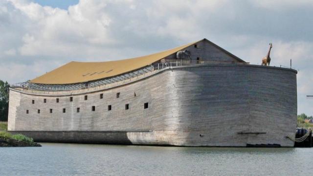 Hà Lan: Phiên bản “con tàu Noah” bằng kích cỡ thật đầy công phu