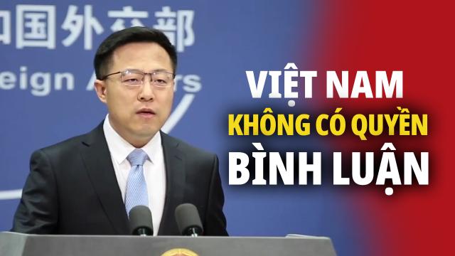 Trung Quốc: Việt Nam không có quyền bình luận về lệnh cấm đánh cá Biển Đông