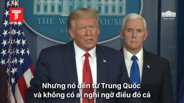 Tổng thống Trump khẳng định gọi ‘virus Trung Quốc’ là chính xác